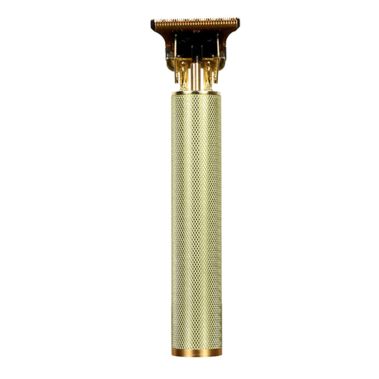 ماكينة قص الشعر الكهربائية المجوفة على شكل حرف T برأس فولاذي مع شحن USB، رأس فولاذي (أسود)، رأس فولاذي (ذهبي)، رأس فولاذي (فضي)، رأس فولاذي (متدرج)