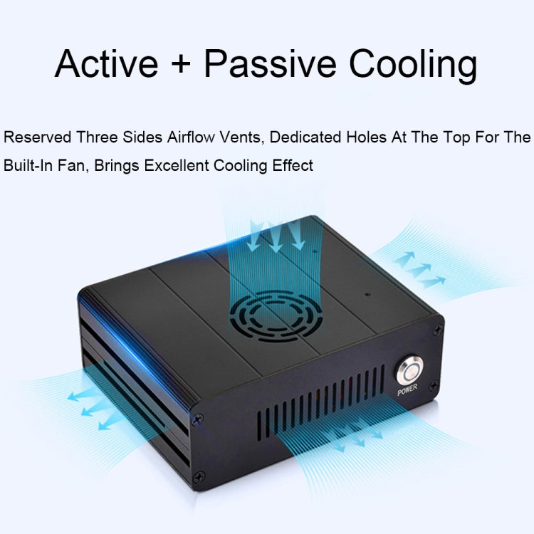 Waveshare 25334 For Jetson Orin Aluminum Alloy Case With Camera Holder