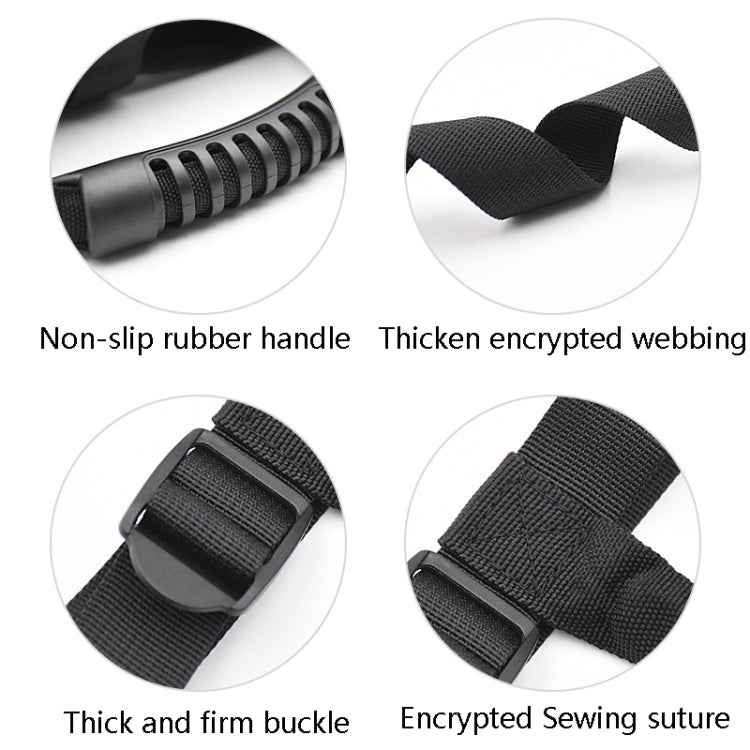 3 PCS Car Top Pull Car Roof Safety Handle, Car Roof Handle