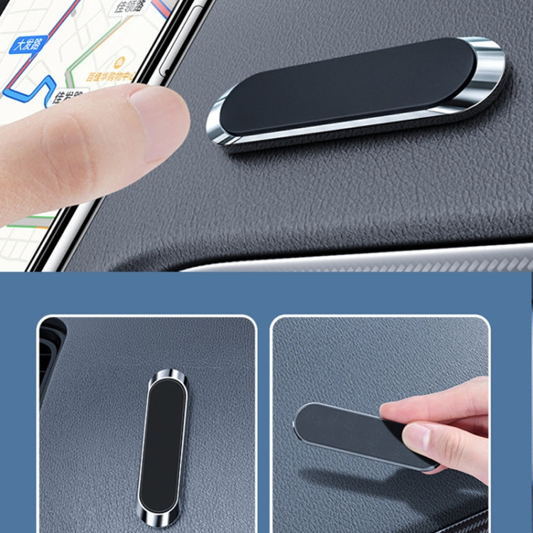 2 PCS Multifunctional Car Phone Holder Magnetic Suction Instrument Panel Navigation Suction Cup Holder, S17 Black, S17 Silver, F6 Black, F6 Silver, F6 Rose Gold, F16 Silver
