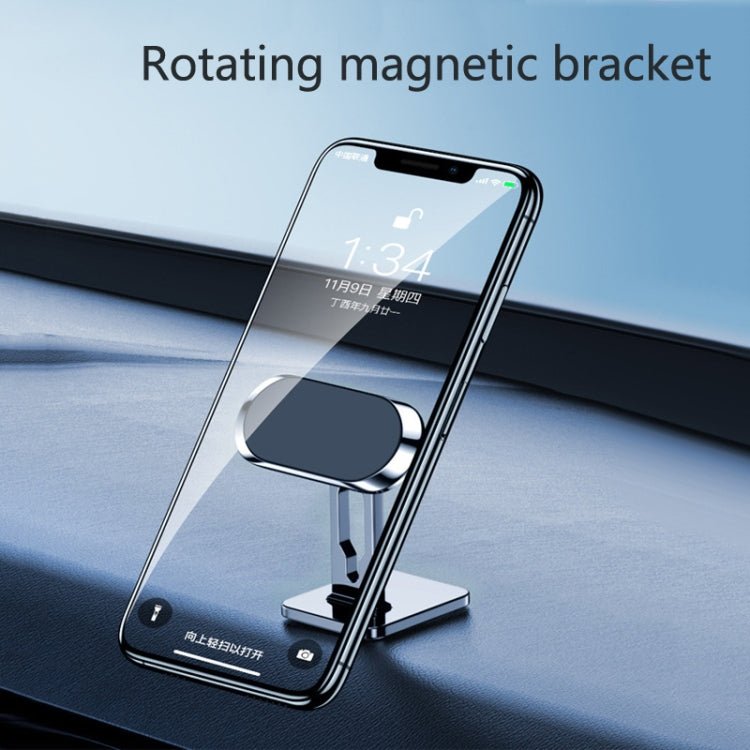2 PCS Multifunctional Car Phone Holder Magnetic Suction Instrument Panel Navigation Suction Cup Holder, S17 Black, S17 Silver, F6 Black, F6 Silver, F6 Rose Gold, F16 Silver