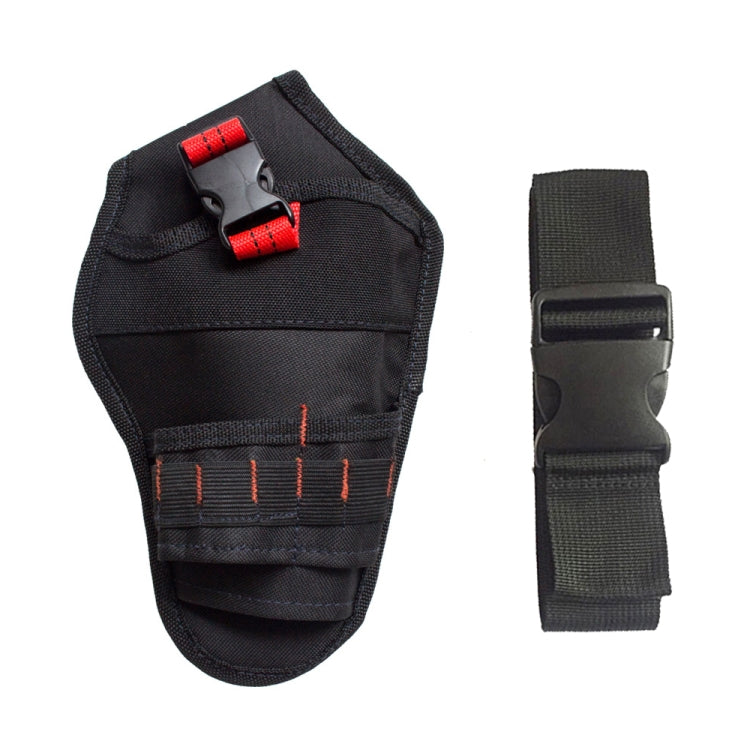 900D Oxford Cloth Kit Waist Bag Electrician Storage Bag, Black Yellow Line + Belt, Black Red Line + Belt, Black Yellow Line, Black Red Line