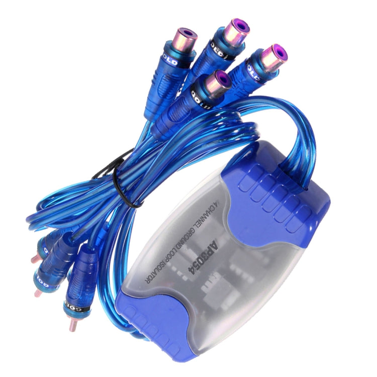 فلتر الصوت 4RCA يزيل الضوضاء الصوتية لتحسين جودة الصوت. فلاتر صوت السيارة، فلتر الصوت 4RCA
