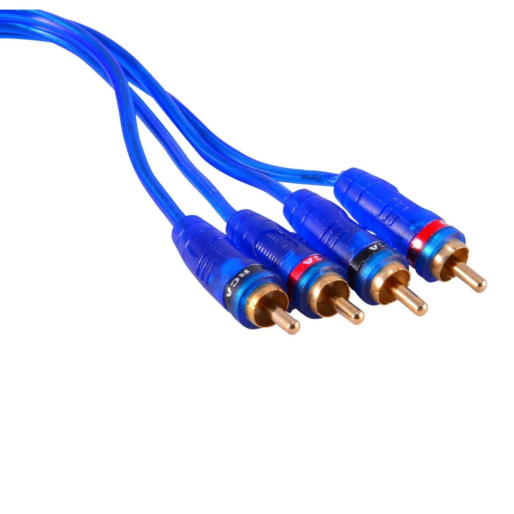 فلتر الصوت 4RCA يزيل الضوضاء الصوتية لتحسين جودة الصوت. فلاتر صوت السيارة، فلتر الصوت 4RCA