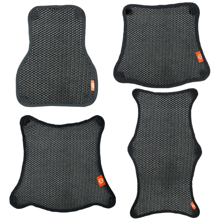 HOUZHI MTZT1010 Motorcycle Sun Insulation Cushion 3D Grid Breathable Sweating Cool Seat Cover, Style:, Single Layer S, Single Layer M, Single Layer L, Single Layer XL, Double Layer S, Double Layer M, Double Layer L, Double Layer XL