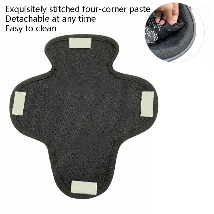 MTTD1028 Riding Breathable Quick-Drying Absorb Sweat Sponge Pad Removable Motorcycle Helmet Pad, One Size