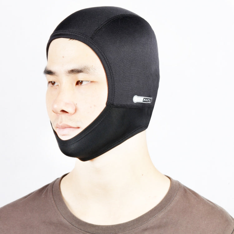 MTTT1040 Motorcycle Helmet Interior Cap Breathable Quick Dry Sunscreen Sweat-Absorbent Sports Head Cover, L, XL