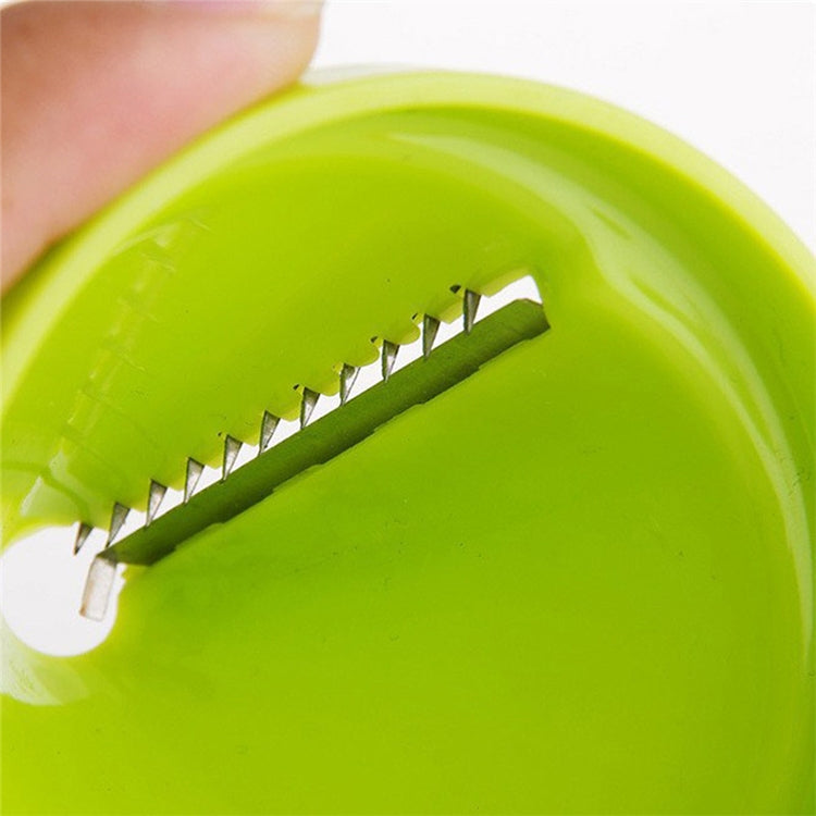 Kitchen Funnel Model Spiral Slicer Vegetable Shred Carrot Cutter, Carrot Cutter(Green), Carrot Cutter(Red)