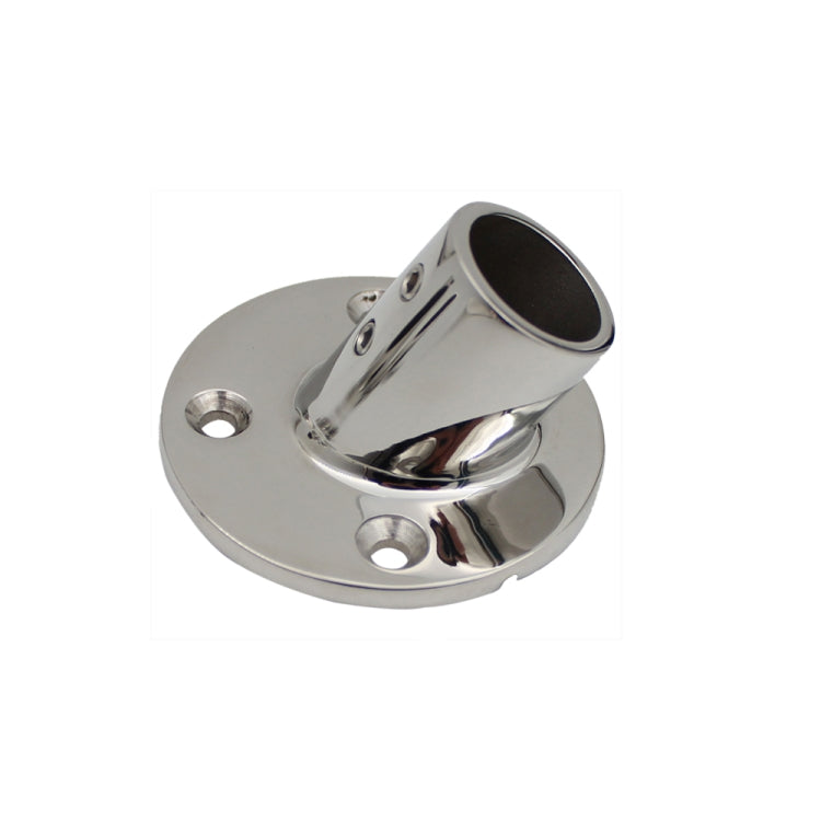 60 Degree Round Pipe Seat 316 Stainless Steel Corrosion-Resistant Marine Tube Seat, 22mm 7/8 inch, 25mm 1 inch