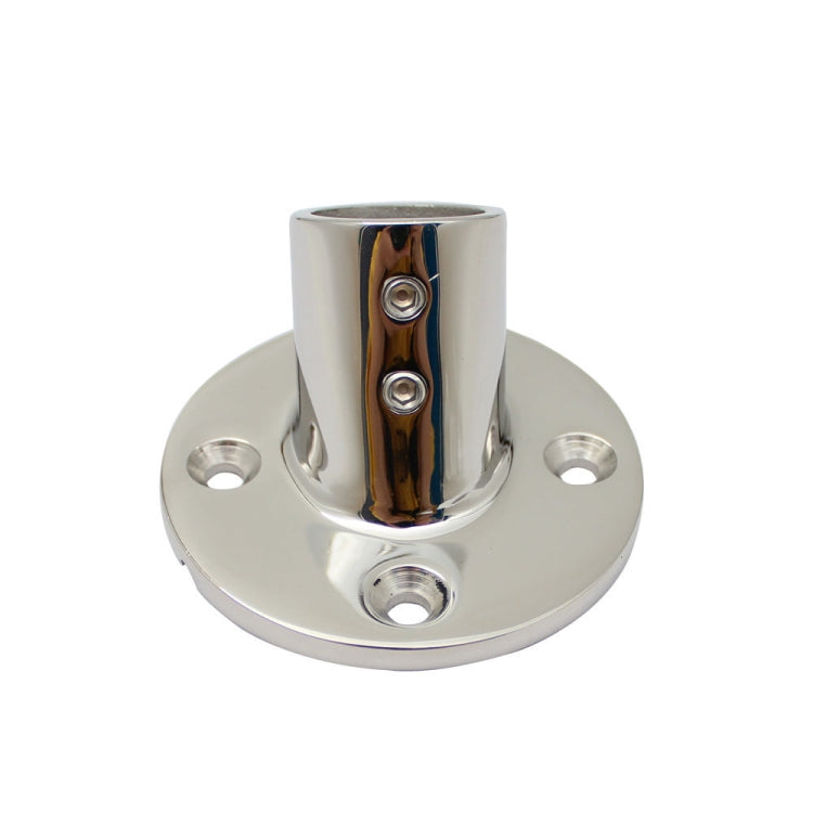 60 Degree Round Pipe Seat 316 Stainless Steel Corrosion-Resistant Marine Tube Seat, 22mm 7/8 inch, 25mm 1 inch