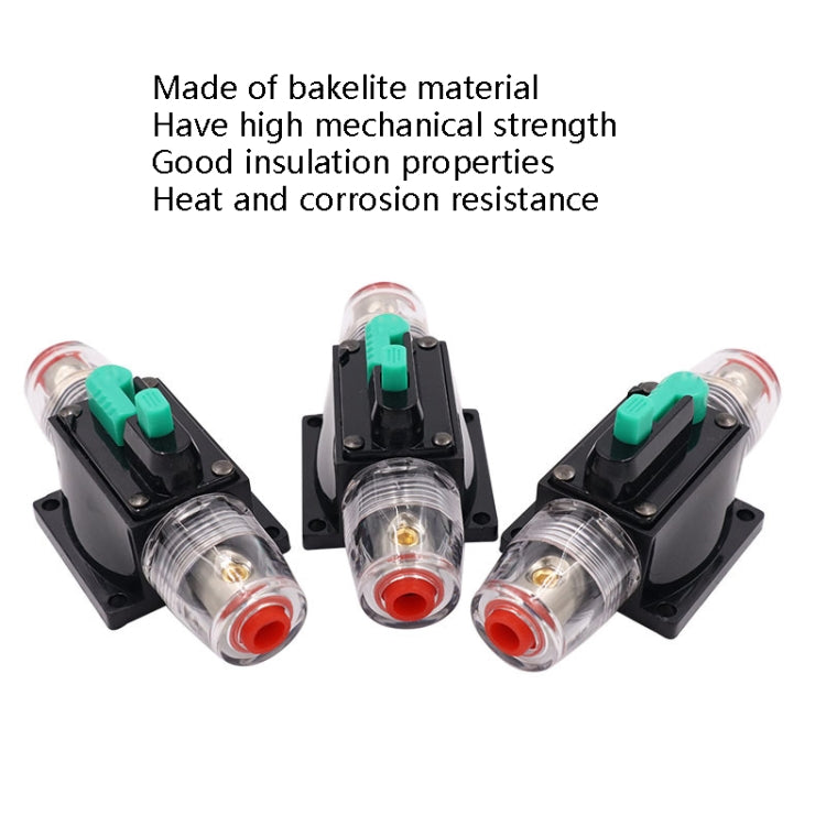 CB9 Car Audio Insurance RV Yacht Circuit Breaker Switch Short Circuit Overload Protection Switch, 10A, 15A, 20A, 30A, 40A, 50A, 60A, 80A, 100A, 150A