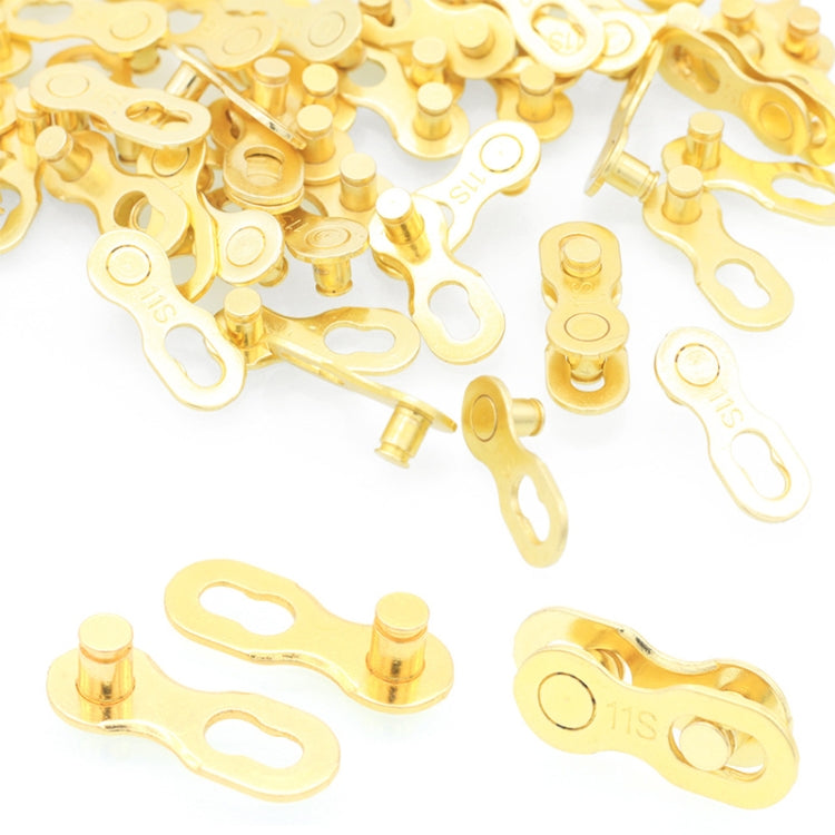 3 Pairs 6/7/8 Speed (Silver) ZH405 Mountain Road Bicycle Chain Magic Buckle Chain Quick Release Buckle