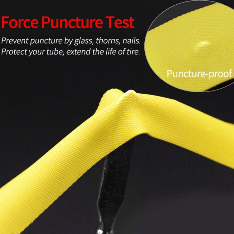 10 PCS Road Mountain Bike Anti-Stab Tire Pad Bicycle Wheel Set PVC Spoke Lining Tape