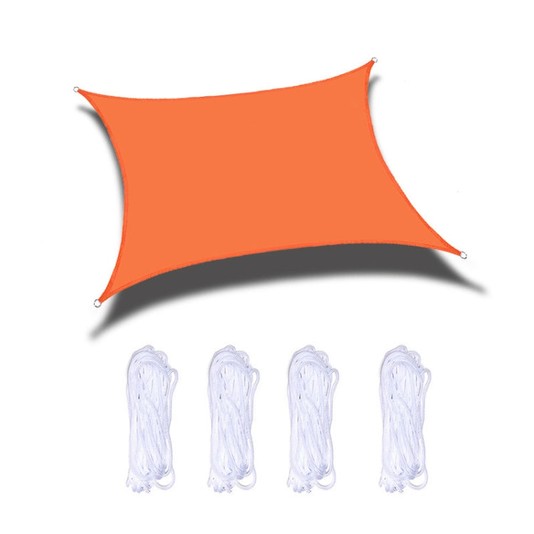 Outdoor Garden Sunshade Sail Waterproof Anti-UV Canopy, Size: 5m x 5m