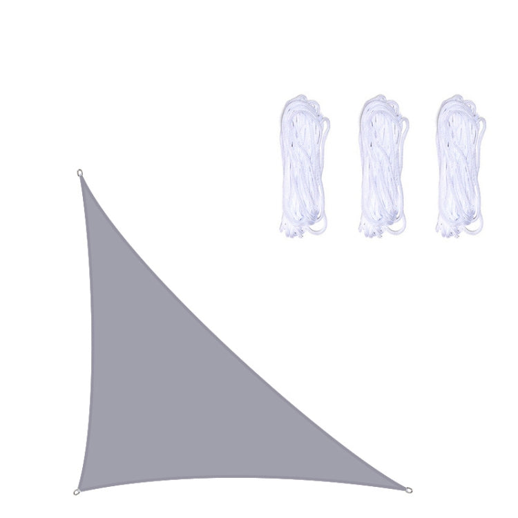 Triangle Outdoor Garden Sunshade Sail Waterproof Anti-UV Canopy, Size: 5m x 5m x 7.1m