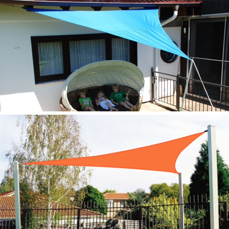Triangle Outdoor Garden Sunshade Sail Waterproof Anti-UV Canopy, Size: 5m x 5m x 7.1m