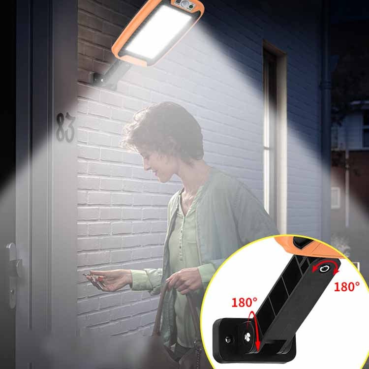 Solar Outdoor Waterproof Wall Light Human Body Induction Garden Light Fence Lighting Street Light