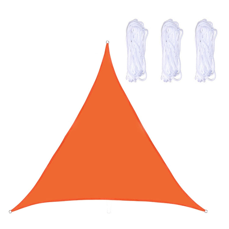Triangle Outdoor Garden Sunshade Sail Waterproof Anti-UV Canopy, Size: 3m x 3m x 3m