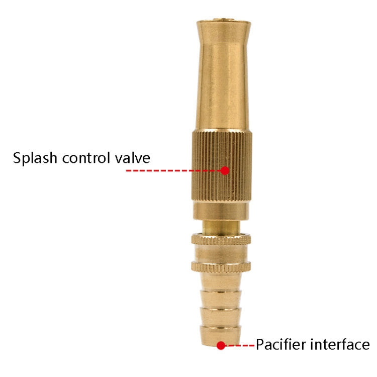 3 PCS Car Wash High Pressure Copper Straight Sprinkler House Garden Wishing Ground Sprinkler, Tower, Pacifier