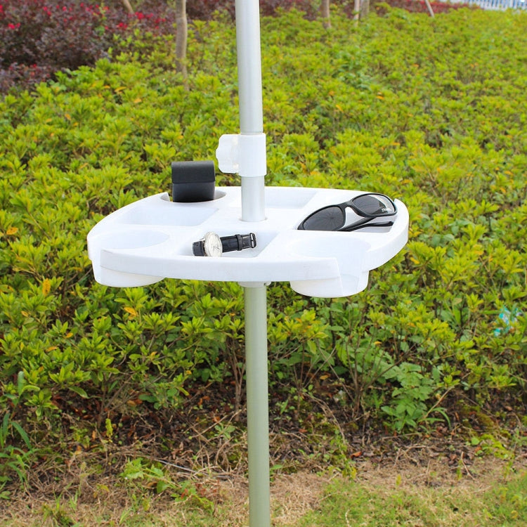 Outdoor Beach Umbrella Tube Cup Holder Sun Umbrella PP Plastic Tray