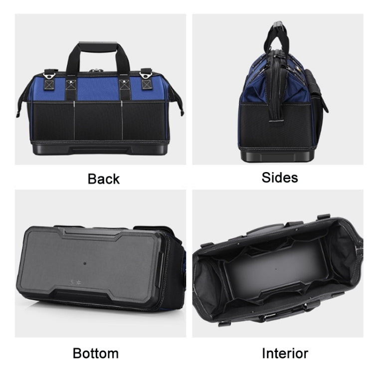 WINHUNT Multi-Function Hardware Repair Tool Canvas Bag, Plastic Bottom 20 inch, Simple Upgrade 16 inch, Simple Upgrade 18 inch, Simple Upgrade 20 inch, Simple Upgrade 23 inch