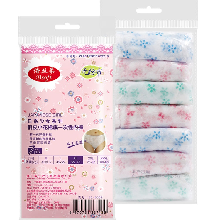 Pregnant Women Disposable Underwear Non-Woven Maternal Postpartum Cotton Bottom Paper Underwear, Color Random Delivery, M, L, XL, XXL, XXXL