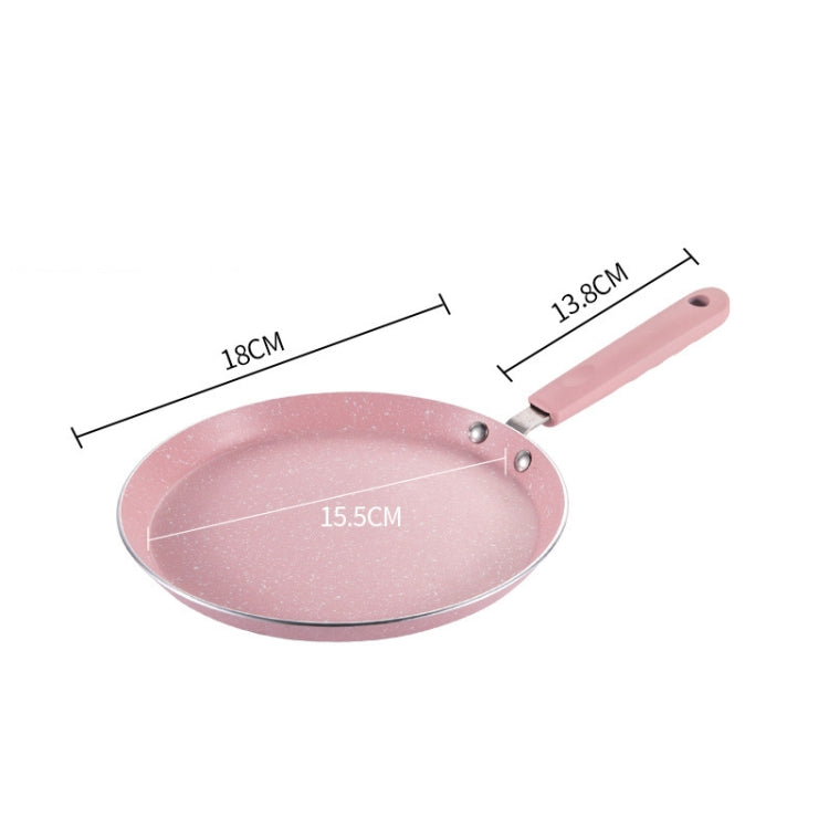 Non-Adhesive Pan Cake Crust Omelette Breakfast Pancake Pan, Pink 6 inch, Pink 10 inch, Black 6 inch, Black 8 inch, Black 10 inch, Green 20cm, Green 24cm, Green 28cm