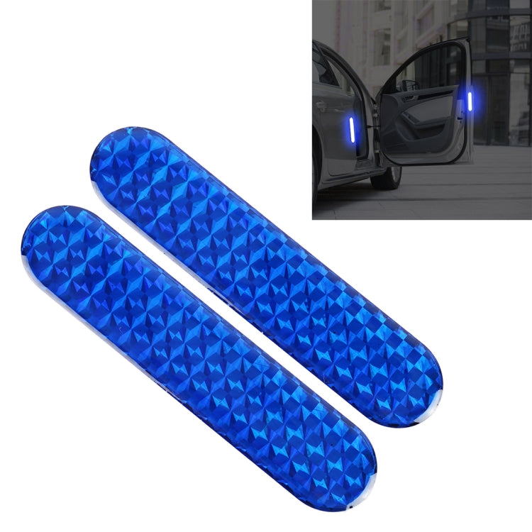 10 Sets High-brightness Laser Reflective Strip Warning Tape Decal Car Reflective Stickers Safety Mark, Red, Green, Blue, Yellow