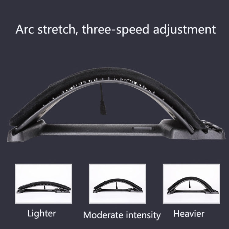 Electric Heating Belt Waist Lumbar Spine Massager Waist Four Seasons Heating Spine Correction Backrest, , US Plug Electric Hot Model (Black), , US Plug Electric Hot Model (White), Ordinary Model (Black)