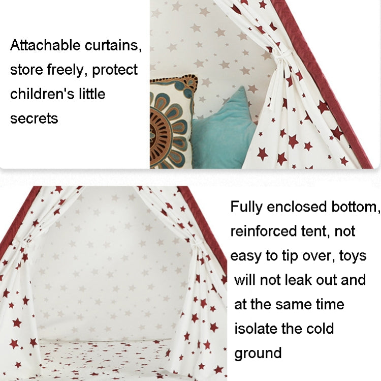Indian Children Tent Cotton Cloth Indoor Play House Parent-Child Doll House