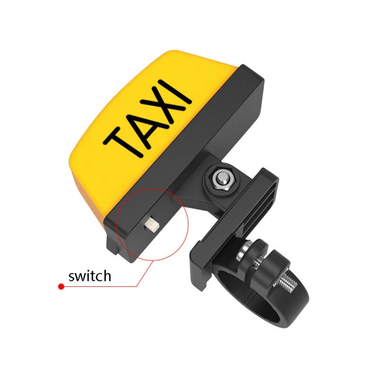 Motorcycle Modified Personality Taxi Motor Light Electric Car Helmet Decorative Warning Light, Normally Bright, Strobe