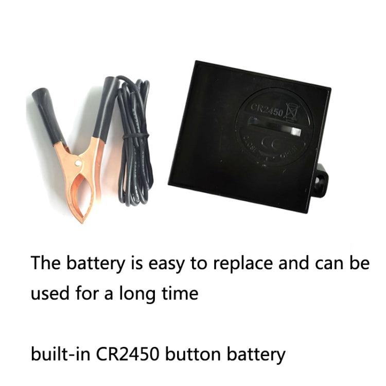 ZSB-03 Chain Saw Tachometer Gasoline Engine Lawn Mower High Tachometer Digital Display Induction Pulse Tachometer, Clip Version, Double Button Clip Version