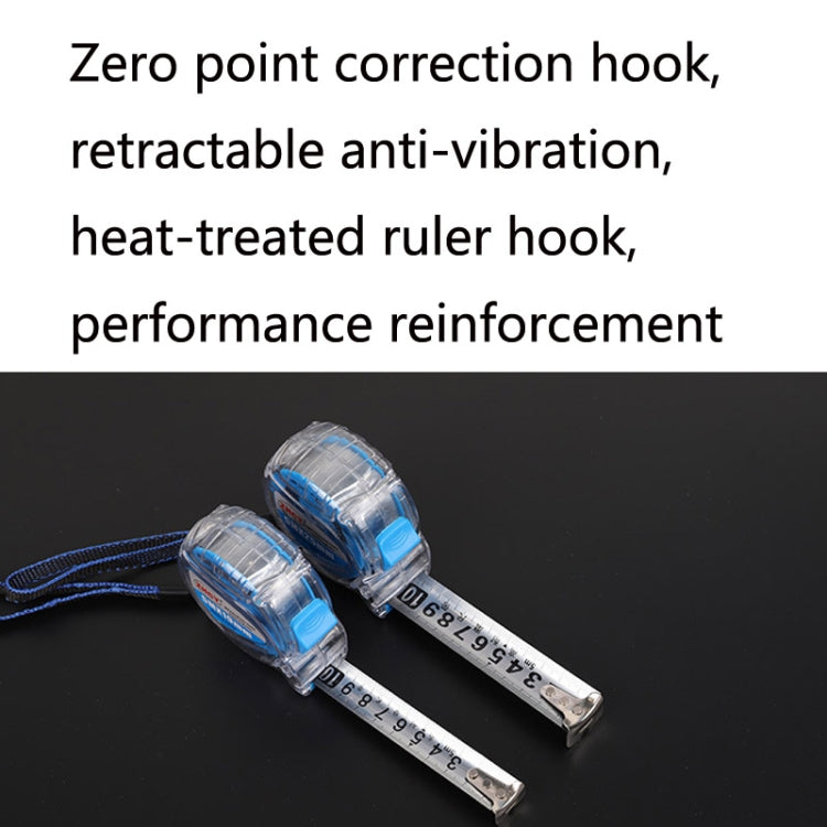 ZHCY CY-0107 Stainless Steel Drop-Proof Waterproof And Rust-Proof Steel Tape Measure, Size: 3m x 19mm, 3m x 19mm, 5m x 19mm, 5m x 25mm, 7.5m x 25mm, 10m x 25mm