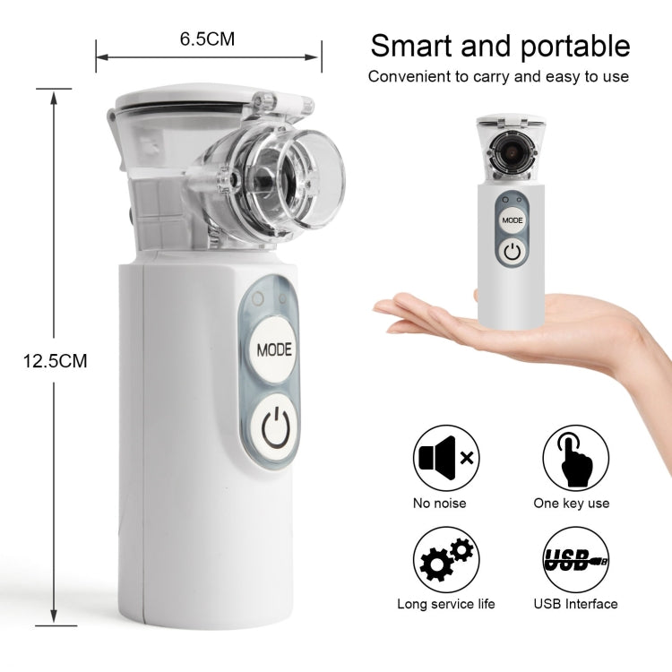 YMK-R7 Ultrasonic Wave Handheld Nebulizer Portable Child Adult Compressed Nebulizer