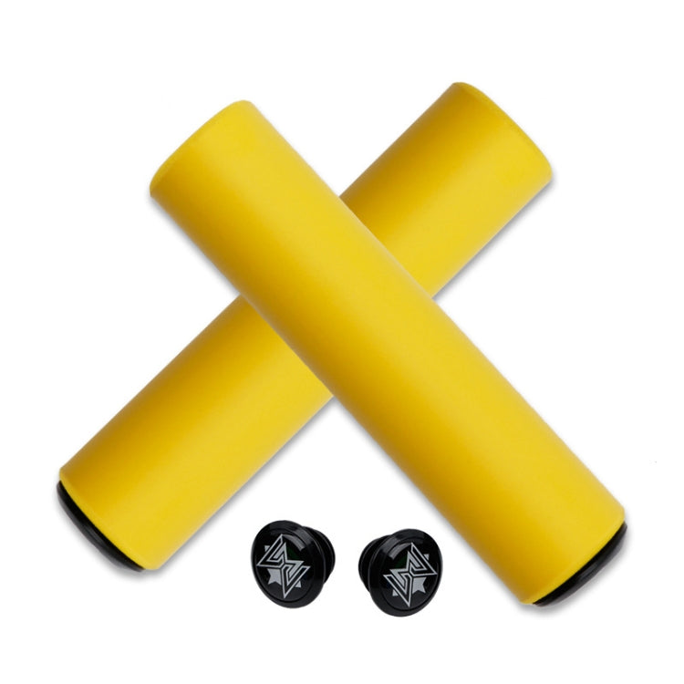 MEROCA Mountain Bike Grip Cover Shock Absorbic Silicone Handlebar Sponge Cover
