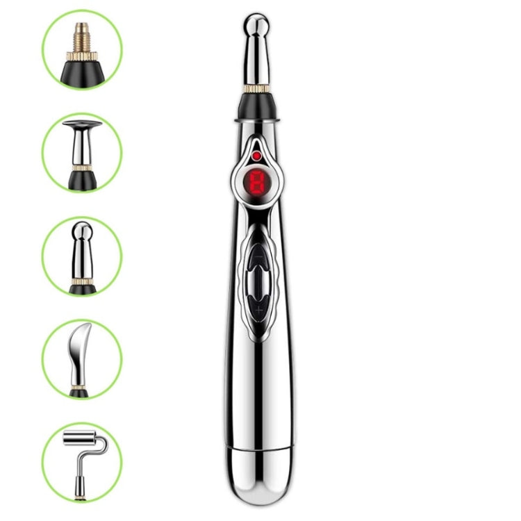 Circulating Energy Automatic Point Finding Meridian Pen Home Pain Electronic Acupuncture Pen Specifications:, 5 Head Color Boxes (Battery Model), Only Pen, 3 Head Color Box (Charging Model), 5 Head Color Box (Charging Model)
