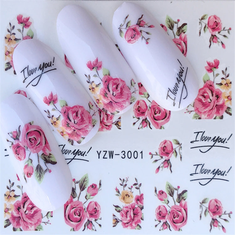 10 PCS Summer Colorful Nail Sticker Water Transfer Nail Decorations, YZW-008, YZW-102, YZW-107, YZW-120, YZW-121, YZW-124, YZW-125, YZW-126, YZW-136, YZW-137, YZW-143, YZW-1441, YZW-1442, YZW-154, YZW-1550, YZW-1554, YZW-165, YZW-169, YZW-170, YZW-172