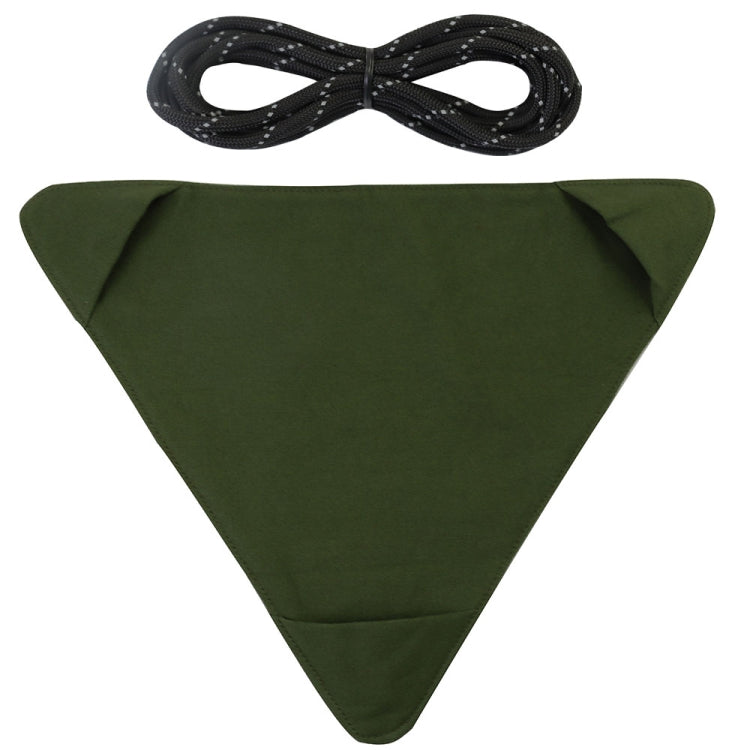 Outdoor Triangle Stool Camp Waterproof Canvas Portable DIY Chair Scorpion Fishing Stool, Black, Khaki, Army Green, Brown