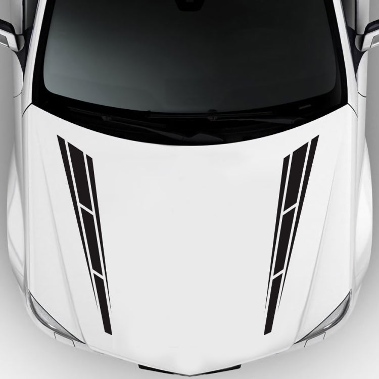 D-1037 Striped Car Sticker Car Side Door Cover Rearview Mirror Combination Sticker, D-1037