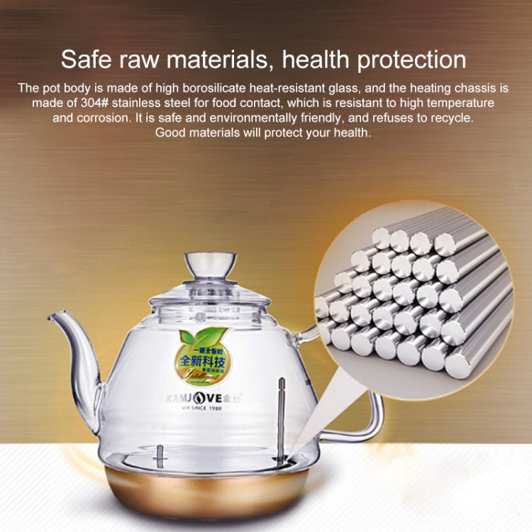 KAMJOVE B7 Full Intelligent Automatic Water Heating Electric Kettle Electric Tea Stove, CN Plug