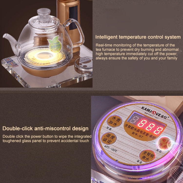 KAMJOVE B7 Full Intelligent Automatic Water Heating Electric Kettle Electric Tea Stove, CN Plug