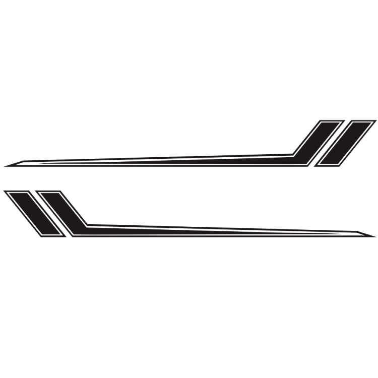 D-716 Car Striped Vinyl Body Stickers Personalized Modification Car Sticker, D-716