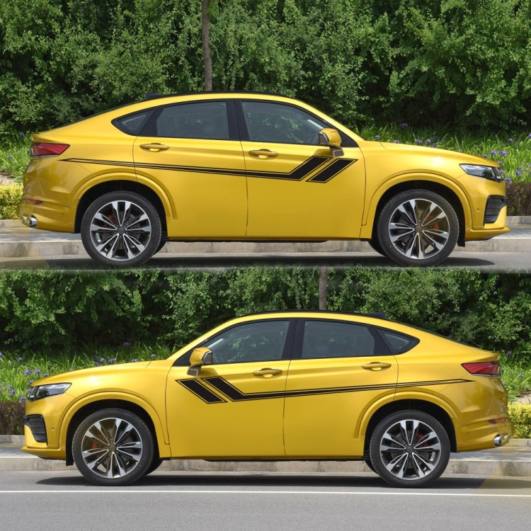 D-716 Car Striped Vinyl Body Stickers Personalized Modification Car Sticker, D-716