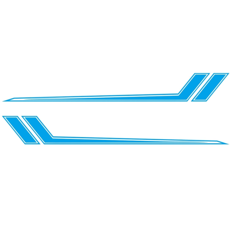 D-716 Car Striped Vinyl Body Stickers Personalized Modification Car Sticker, D-716