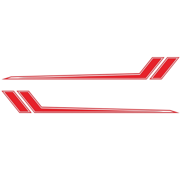 D-716 Car Striped Vinyl Body Stickers Personalized Modification Car Sticker, D-716