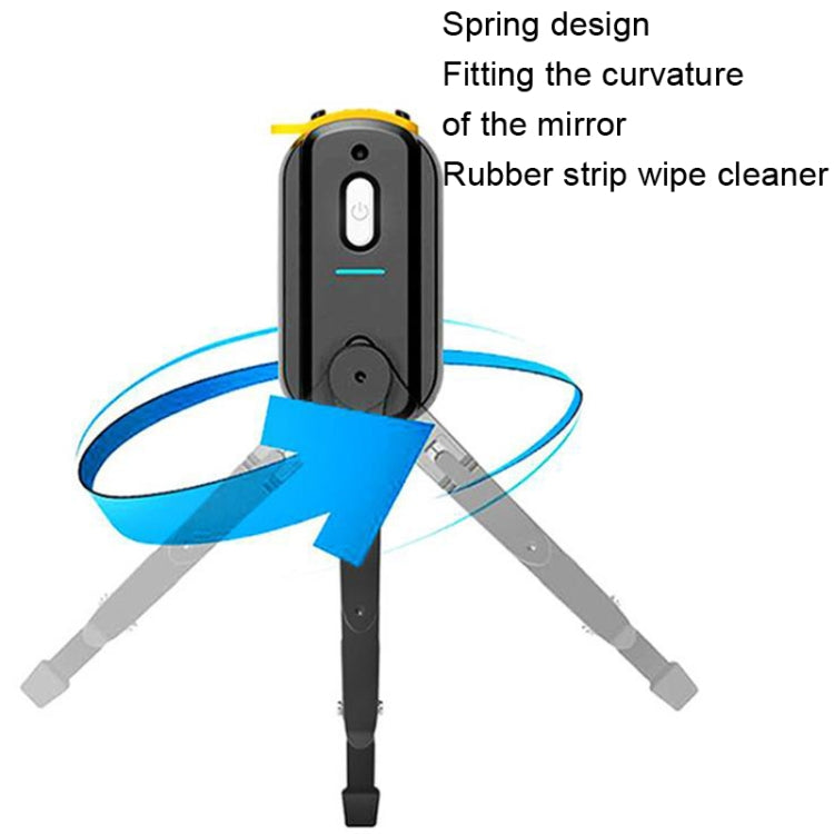 ARP005 Motorcycle Universal Safety Helmet Wiper IP5 Waterproof USB Wiper, Universal Helmet Wiper