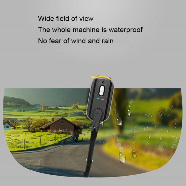 ARP005 Motorcycle Universal Safety Helmet Wiper IP5 Waterproof USB Wiper, Universal Helmet Wiper