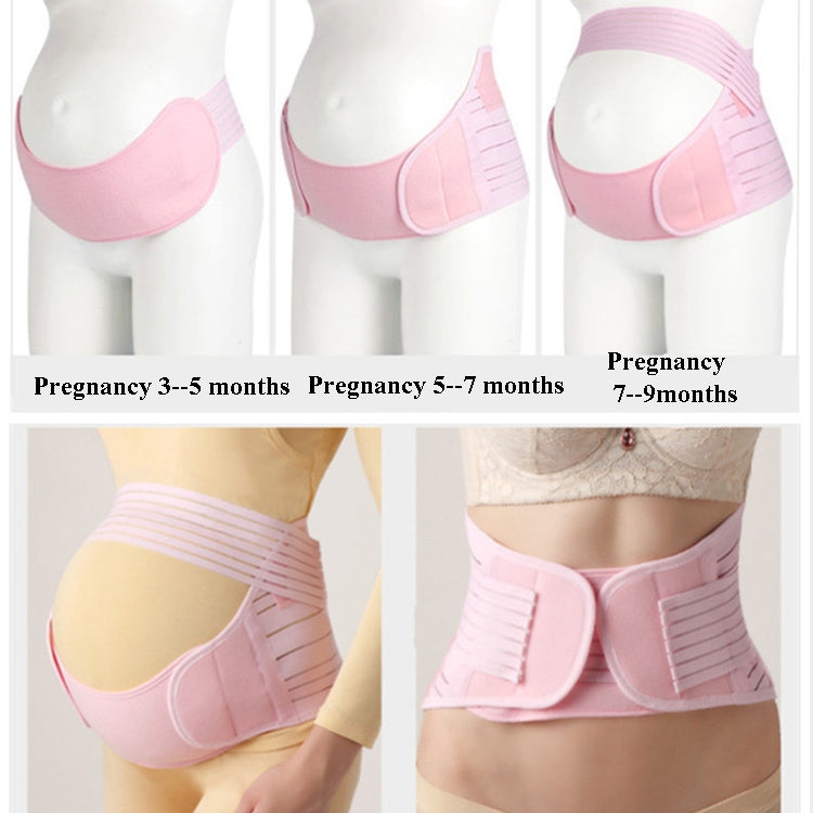 Prenatal Belly Support Three-Piece Breathable Belly Support Belt For Pregnant Women Before Childbirth, S, M, L, XL, XXL