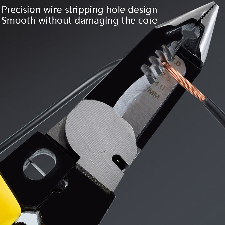 7 In 1 Multi-Function Wire Stripper Electrician Manual Tool, 7 in 1