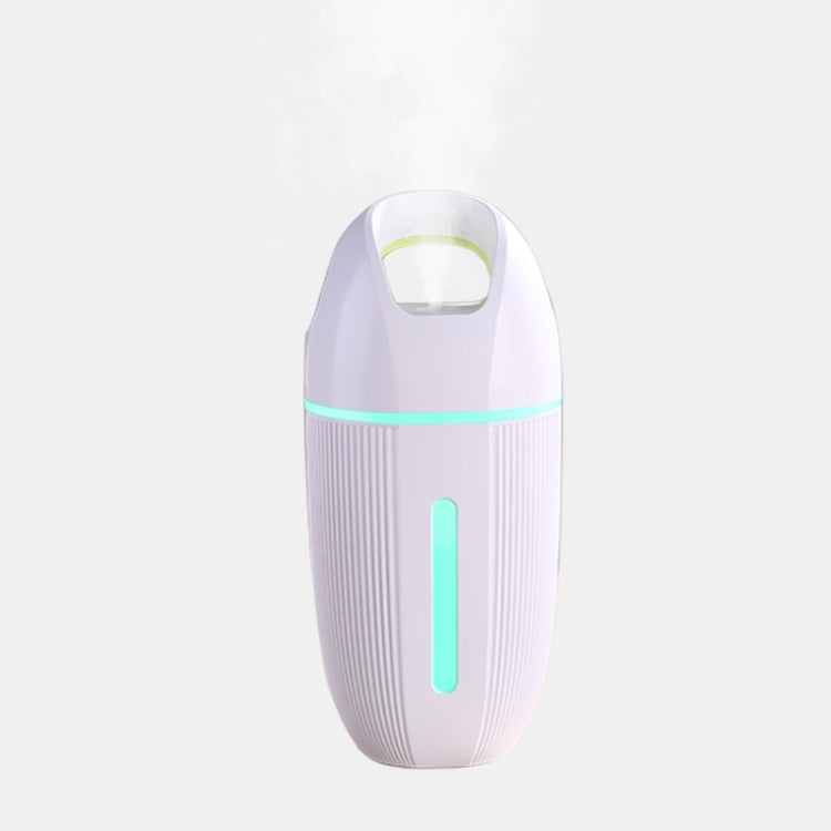 جهاز تنقية الهواء BD-MD1 للسيارة والمنزل بمنفذ USB ومرطب بإضاءة ملونة، وردي، أزرق، أخضر